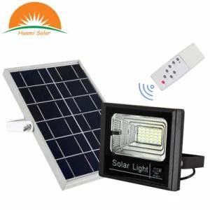 25W IP67 Waterproof Wareless Control All in One Solar Flood Light