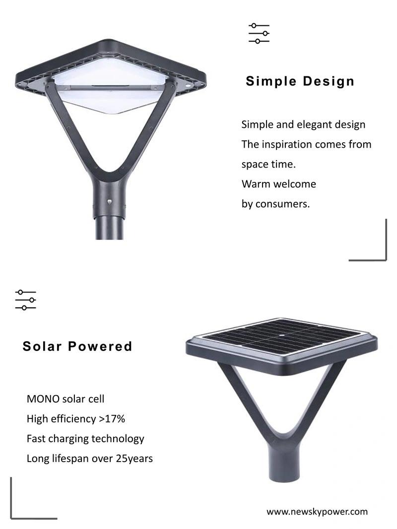 Newsky Power Outdoor Energy Saving Lamp Solar LED Garden Light