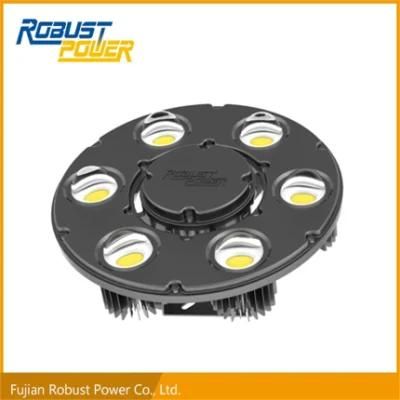 Round LED Flood Light for Construction Site Using