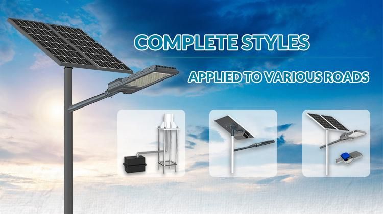5 Years Warranty Super Brightness High Quality 6m 60W 80W 100W 120W Outdoor LED Solar Street Light