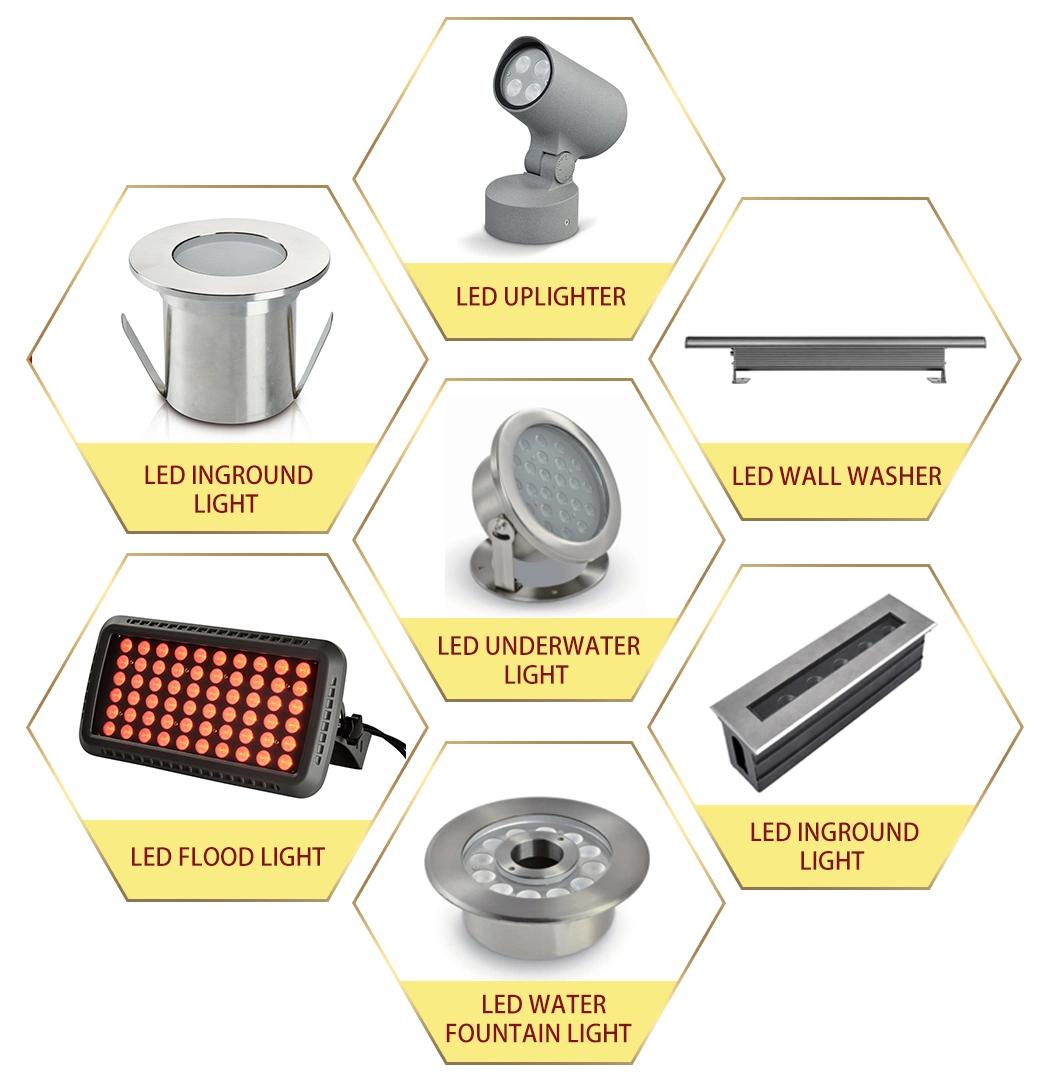 Outdoor Landscape Light Monochrome Light IP65 100W LED Flood Light