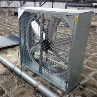 Solar Powered Industrial Wall Ventilating Fan for Poultry Farm