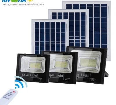 IP65 Waterproof 60W 100W Solar Powered Outdoor LED Reflector Solar Flood Garden Light
