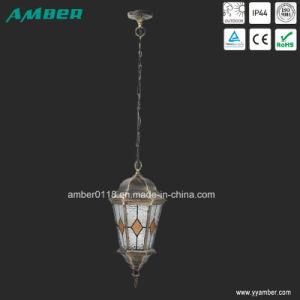 Oblique Six Lead Glass Pendant Light