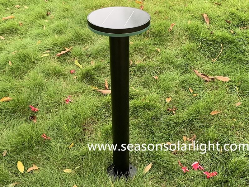High Lumen Energy Saving LED Light Lamp Outdoor Lawn Pathway Solar Garden Lamp for Bollard Lighting