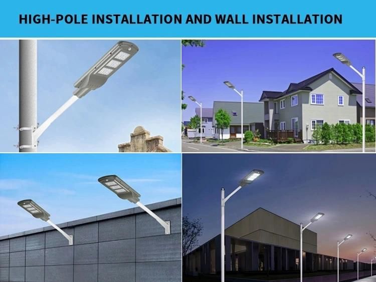 Integrated LED Solar Street Light 30W/60W/90W