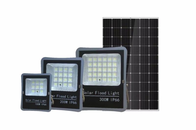 Die-Casting Aluminum Outdoor Lighting LED Lights 100W 150W 240W Solar Lamp LED Street Light Powered Solarlight All-in-One 6000K CCT LED Solar Light