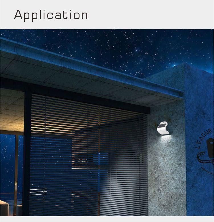 High Efficiency Outdoor Solar Lights Motion Sensor Lights Sunlight Waterproof Wall Lamp Solar Street Sensor Light for Garden