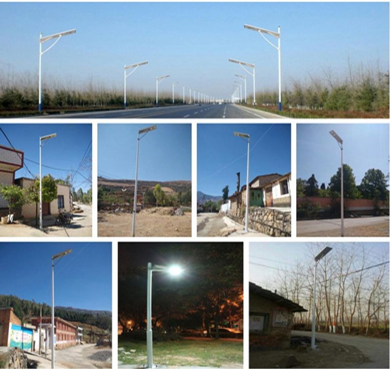 LED Motion PIR Sensor Solar Street Light