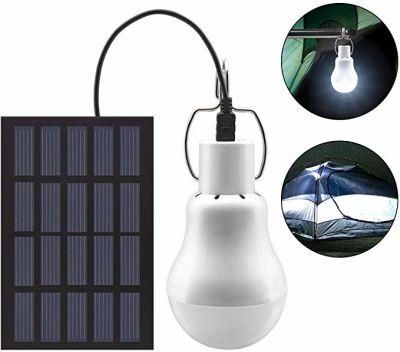 Solar Powered Shed LED Light Bulb for Hiking Camping Tent Fishing