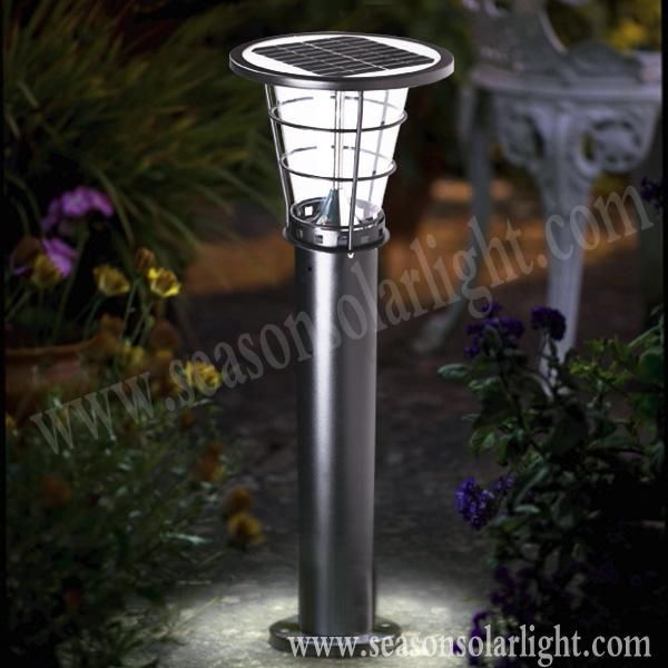 Height Customized Energy LED Outdoor Lighting LED Solar Lawn Light with 5W Solar Panel & LED Light