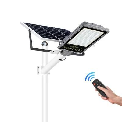 100W Motion Sensor Solar LED Flood Light 60W Outdoor Street Lamp Pole Light