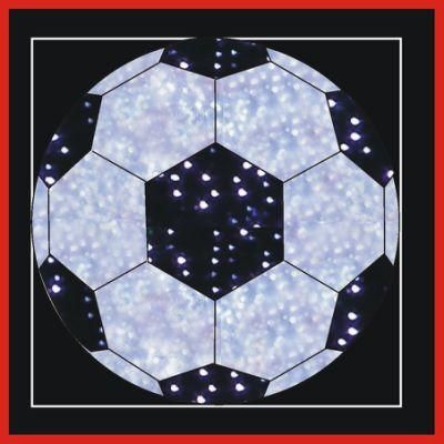 2018 Football for Worldcup Outdoor Decoration 110V/24V 50W/100W LED Motif Light with CE RoHS SGS