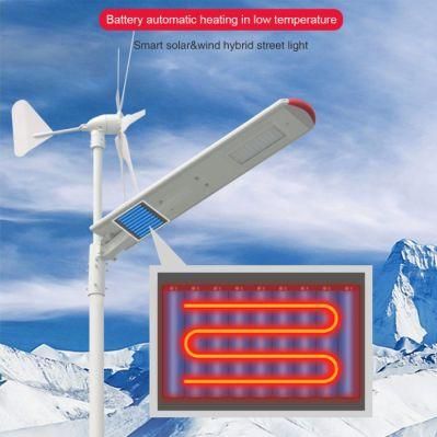 Remote Control Integrated Wind Turbine Solar Street Light