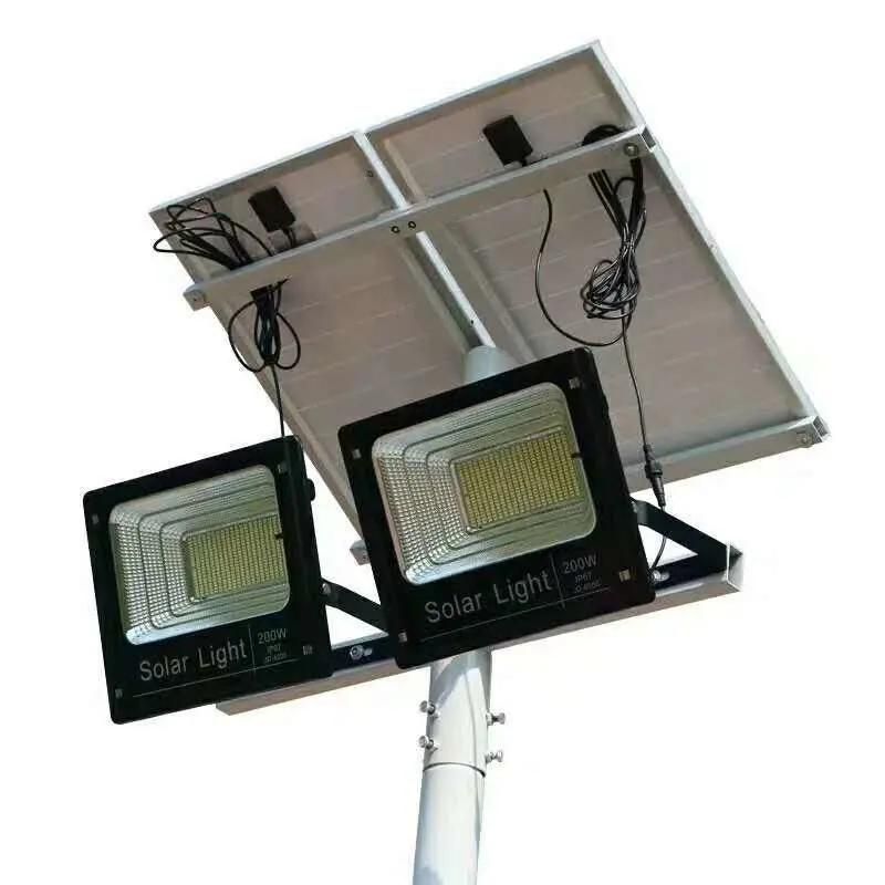 Yaye Hot Sale 60W/100W/150W/250W Solar Outdoor Lighting LED Wall Lamp with Remote Control Solar Lamp LED Flood Street Light with IP65 Wall Lamp
