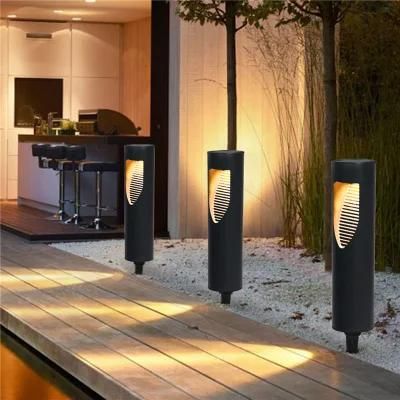 Modern Simplicity Solar Waterproof LED Garden Lawn Light for Courtyard Villa Landscape Lawn