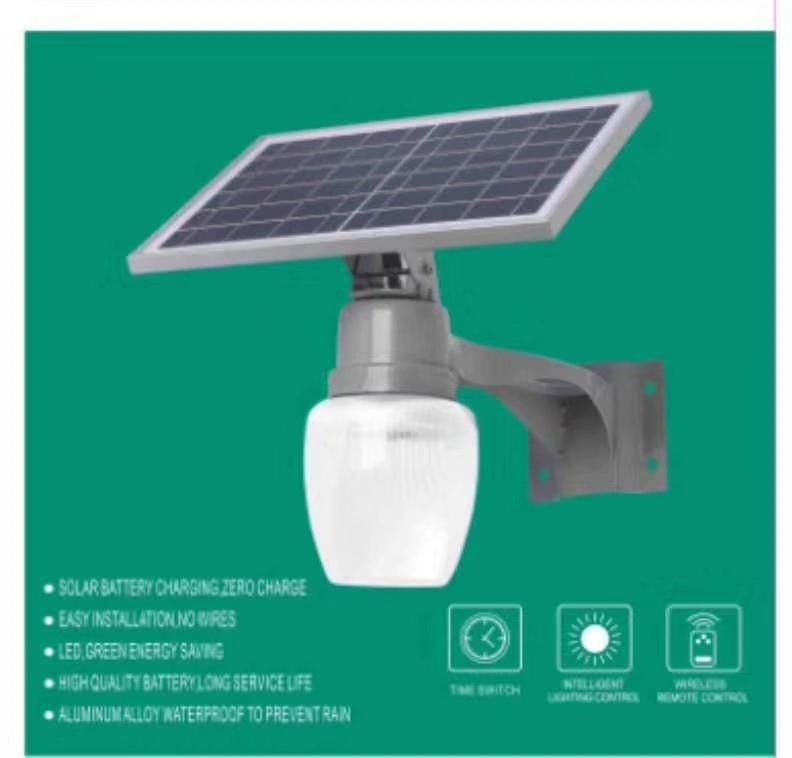 Solar Wall Lamp Adjustable Solar Panel Upgrading Dustproof Solar Street Light LED Lighting 20W