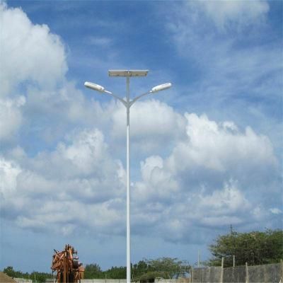China Manufacturers Double Arm High Quality Q235 Steel Outdoor Decorative Street Lighting Pole