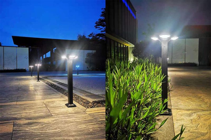 No Wiring All in One LED Solar Garden Pathway Light for Landscaping