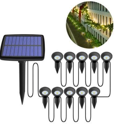 Solar COB Garden Lawn Lamp Outdoor LED Spike Light Ground Light Garden Landscape Lawn Lamp Road