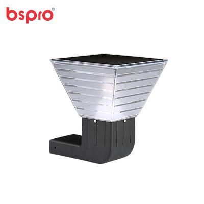 Bspro IP65 Waterproof All in One Lighting Outdoor Lights Wall Lamp Best Selling Solar LED Garden Light