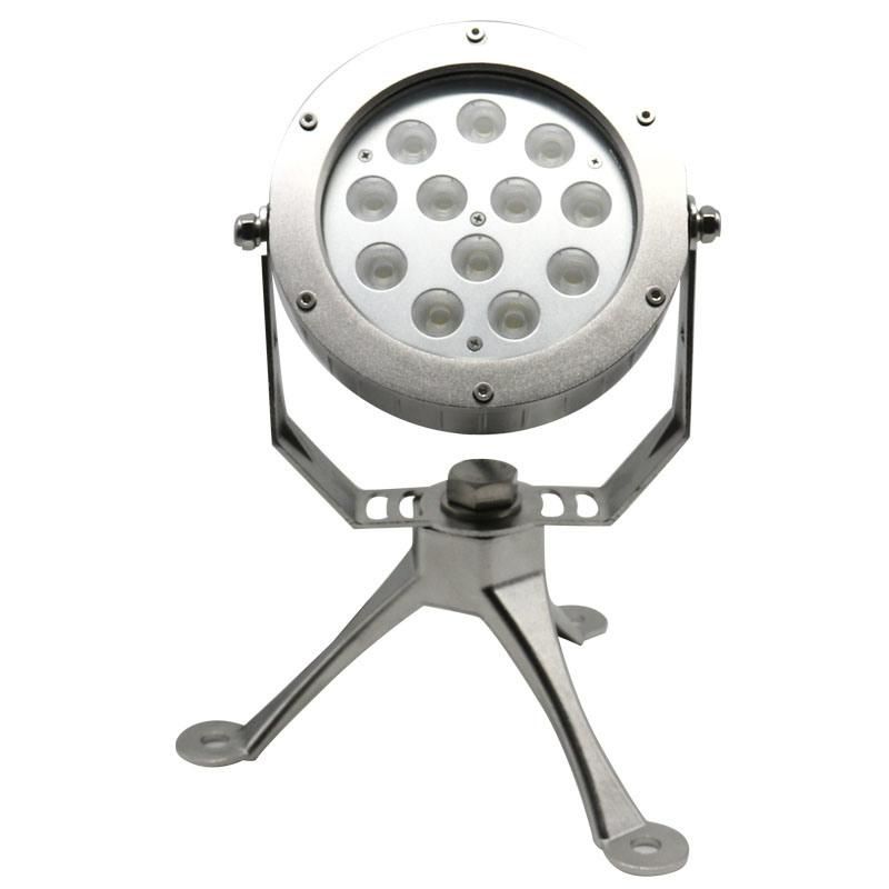 Waterproof IP68 12X1w LED 24VDC 316 Stainless Steel Underwater Spot Light