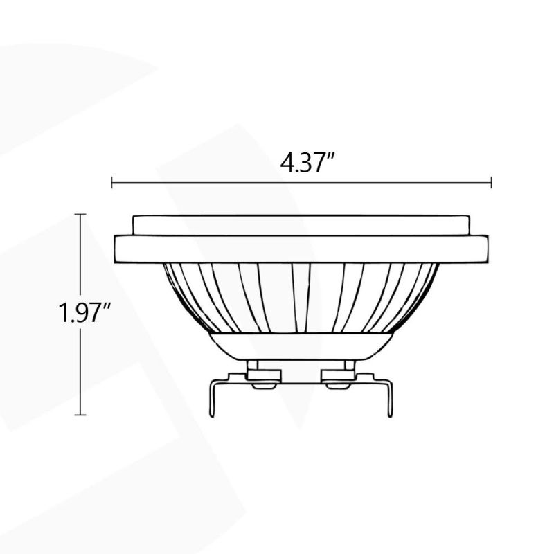 Smart Landscape LED Bulb PAR36 RGBW Gu53