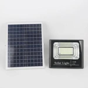 Cheap Price Street Garden Electroplating Yard Bj-S01c 100W Wall Solar Lamp with Light Source
