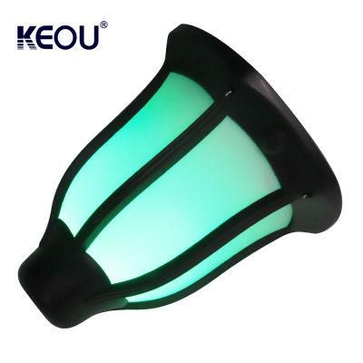 Wholesale Garden Waterproof LED Flickering Flame Lamp Torch Lights Outdoor IP65 Smart Solar Garden Lighting with Green Color