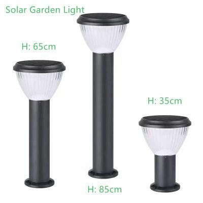 High Power LED Solar Product Alu. Material Pole Outdoor Solar Garden Pathway Lighting with LED Light