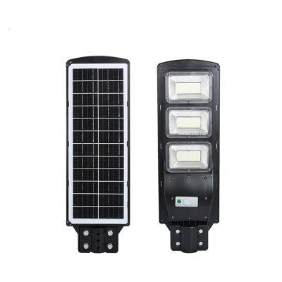 Outdoor Waterproof IP65 ABS Integrated Streetlight 150W 90W All in One LED Solar Street Light