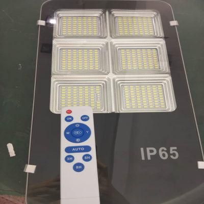 100W 200W 300W All in Two Solar Street Light with Remote Control LiFePO4 Lithium Battery