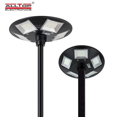 Alltop IP65 Waterproof 300W 500W 6000K Solar Integrated Plaza Street Garden Pathway Lights