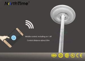 30W Round Integrated Solar Panel LED Garden Light