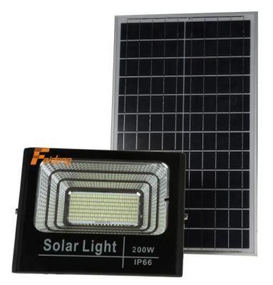 Durable All in Two Low Factory Price 40W 60W 100W 200W 300W Outdoor Garden 6500-7000K Solar LED Flood Light