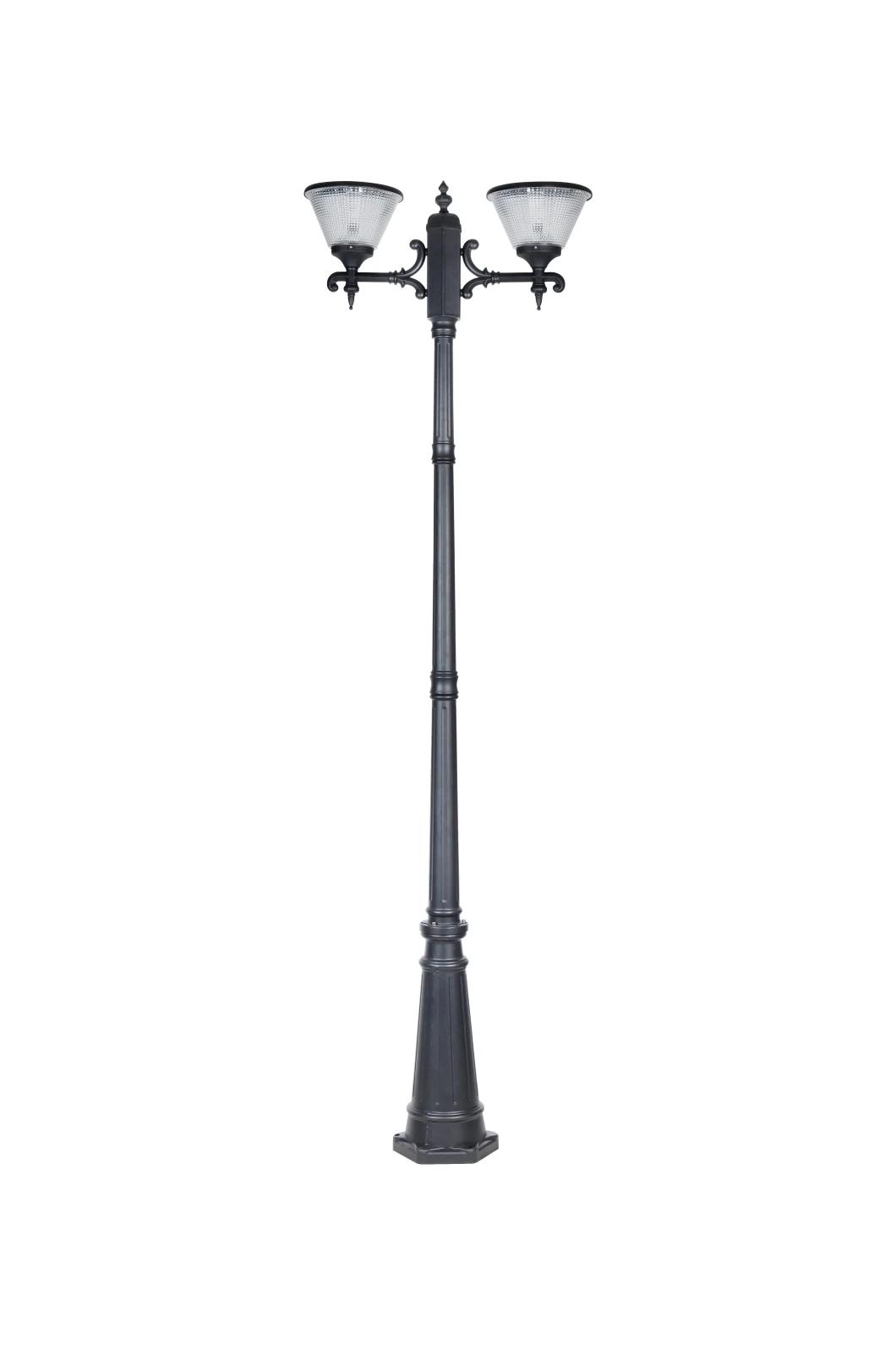 IP65 Outdoor 3000K/4500K/6500K Solar Garden Column Light CE