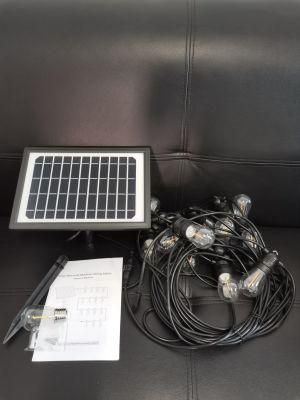 Christmas Holiday Party Outdoor Patio Courtyard Solar Power String Light with CE