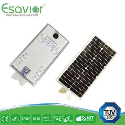 Esavior 90 Hours Dim Mode 15W LED Solar Street Lights Solar Lights