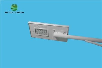 18W LED Integrated All in One Solar Powered Street Lamp (SNSTY-218)