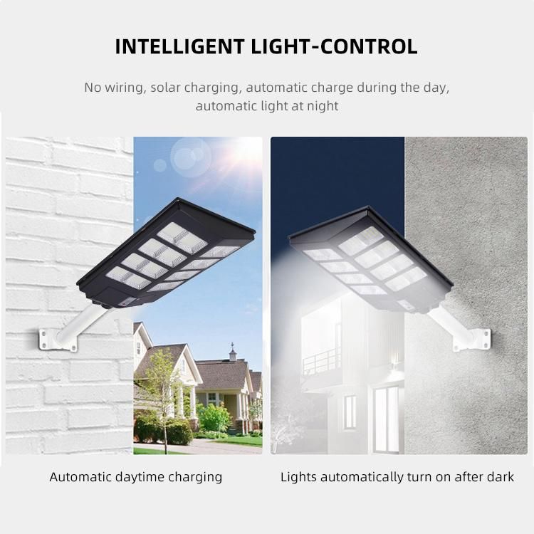 Intelligent LED Solar Street Light with High Brightness