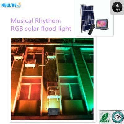 RGB Billboard Building Basketball Football Sport Court Playground Spot Solar Flood Light