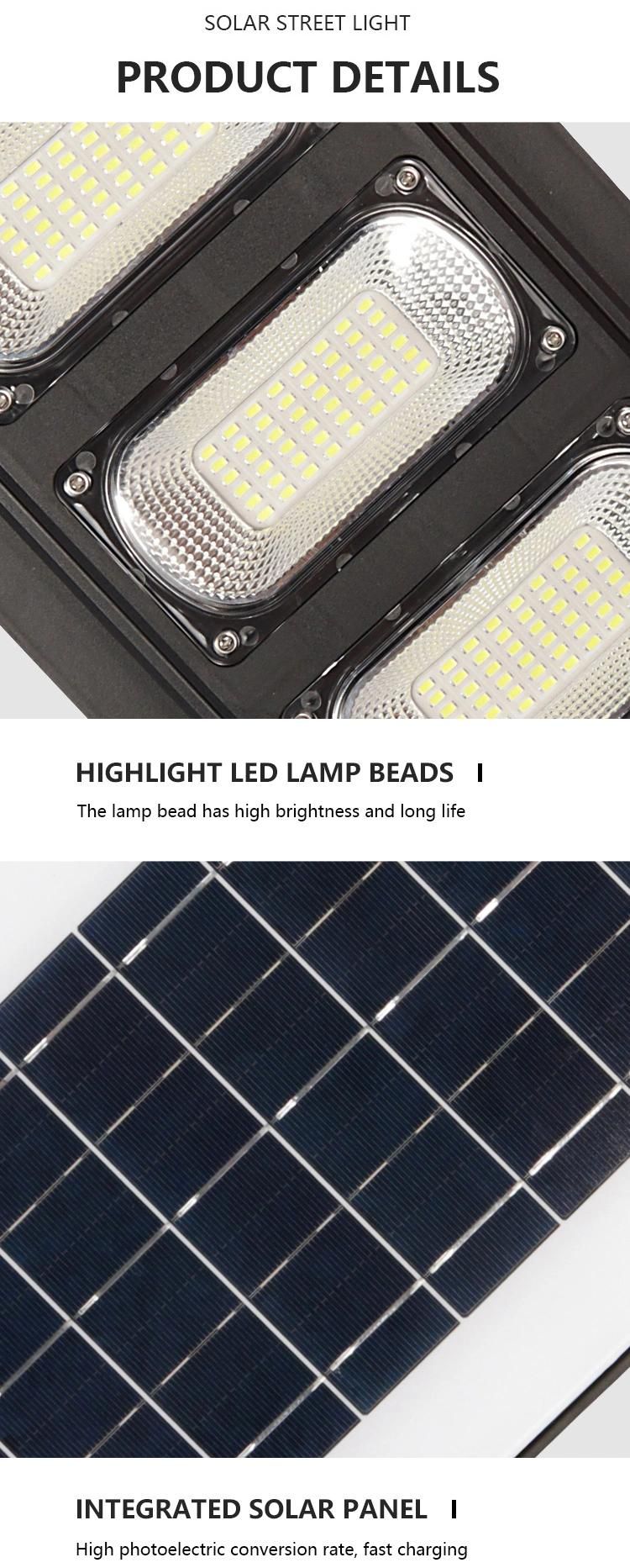 Solar Street Light IP65 Waterproof Outdoor Solar LED Street Lamp
