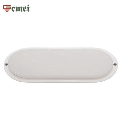 IP65 Moisture-Proof Lamps Outdoor LED Bulkhead Light Oval White 12W with CE RoHS