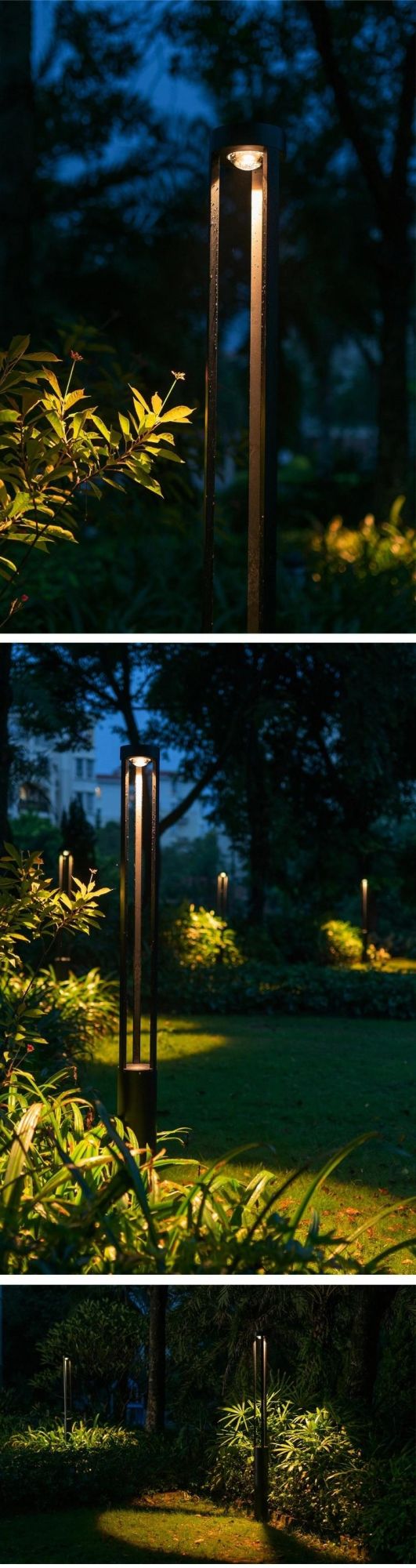 Outdoor European 12V LED Landscaping Garden Lamp Pole Lights