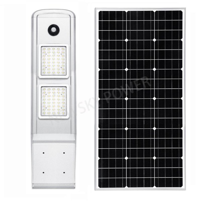 80W Outdoor Die-Casting Aluminum All in One Integrated Solar LED Street Light