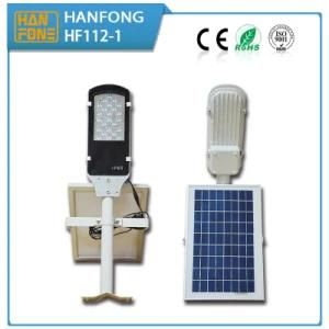 12W Integrated Solar LED Street Light with Ce &amp; RoHS Approved
