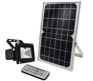 Oland Solar Garden Flood /Street Light with IP65 10W Solar LED Light Remote Control