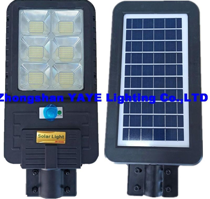 Yaye 2021 Hot Sell 300W 250W 200W 150W 100W 50W TUV SGS ISO CE Solar Street Road Garden LED Lamp 1000PCS Stock/Radar /Remote / 3 Years Warranty