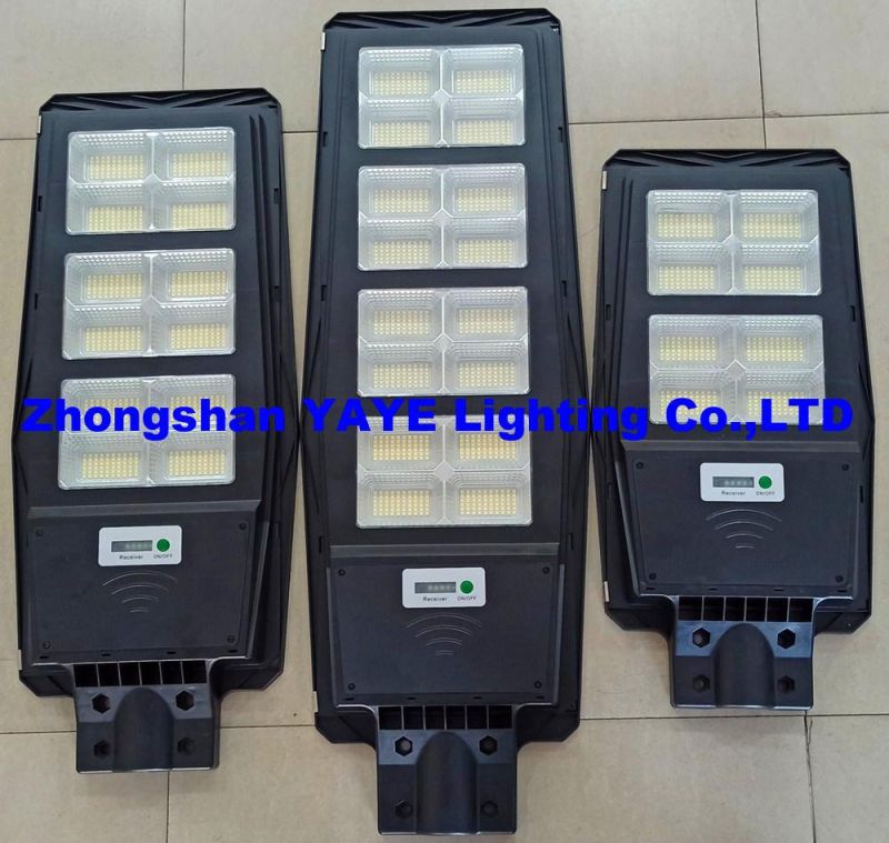 Solar Manufacturer Factory Distributor 1000W/800W/500W/400W/300W/200W/150W100W Battery LED Street Outdoor All in One Camera COB SMD Wall Flood Garden Road Light