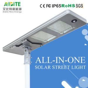 2018 New Products 100W Solar Street Garden Night Light with Lithium Battery